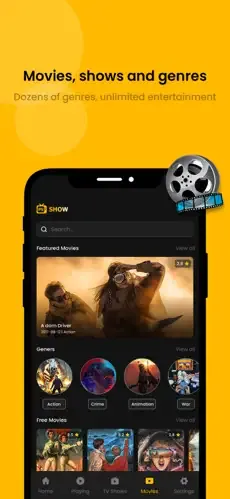 oreo-tv-app Movies and shows